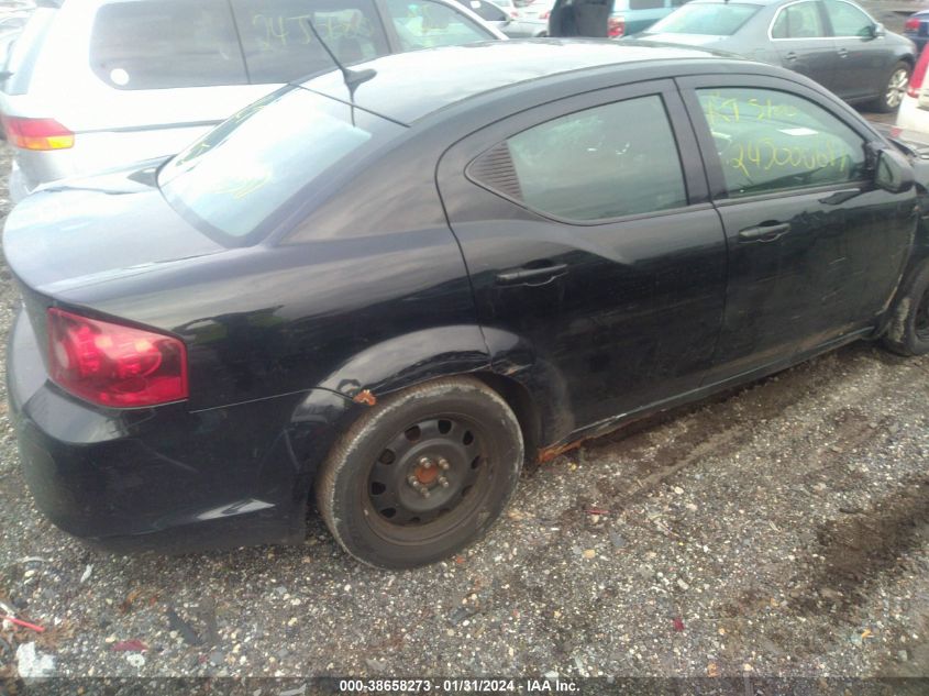 2014 DODGE AVENGER SE - 1C3CDZAB8EN228994