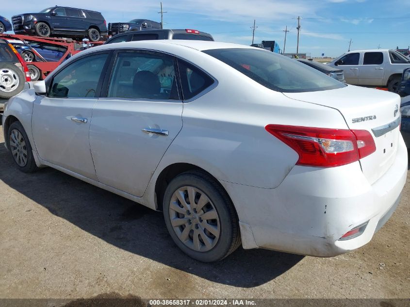 2019 NISSAN SENTRA S/SV/SR/SL - 3N1AB7AP7KY451392