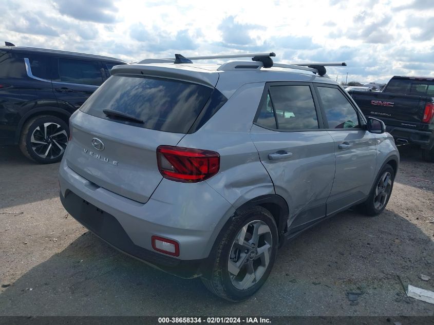 2022 HYUNDAI VENUE SEL/LIMITED - KMHRC8A34NU161226