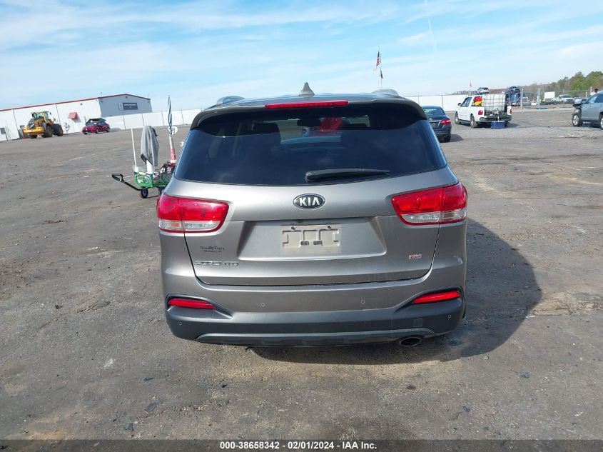 2016 KIA SORENTO LX/L - 5XYPG4A38GG020009