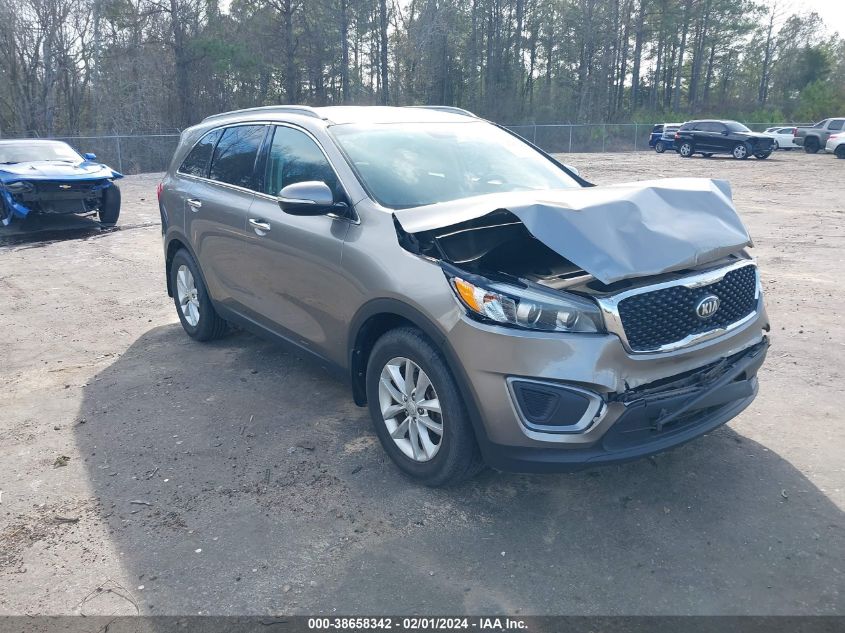 2016 KIA SORENTO LX/L - 5XYPG4A38GG020009