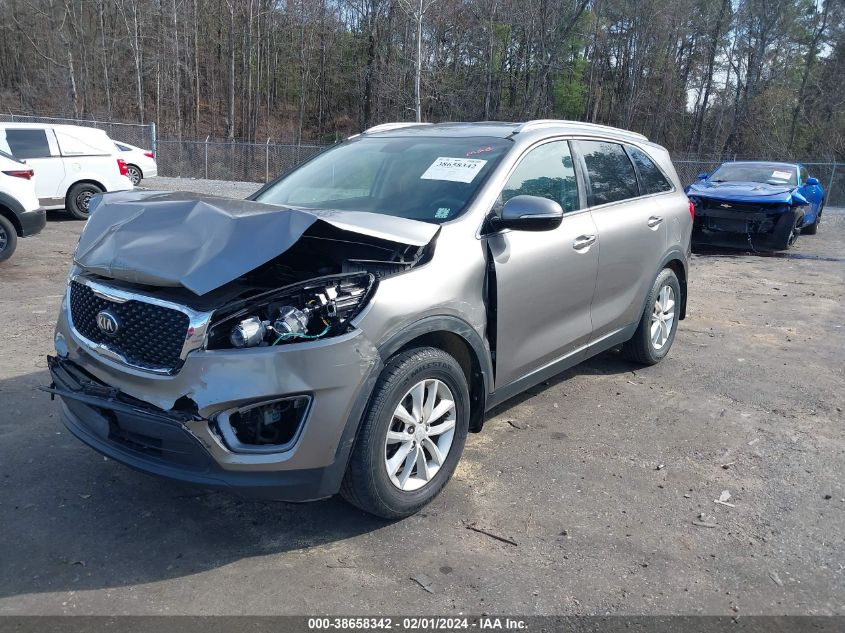 2016 KIA SORENTO LX/L - 5XYPG4A38GG020009