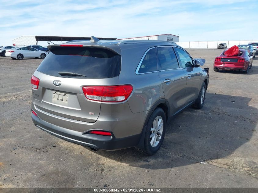 2016 KIA SORENTO LX/L - 5XYPG4A38GG020009