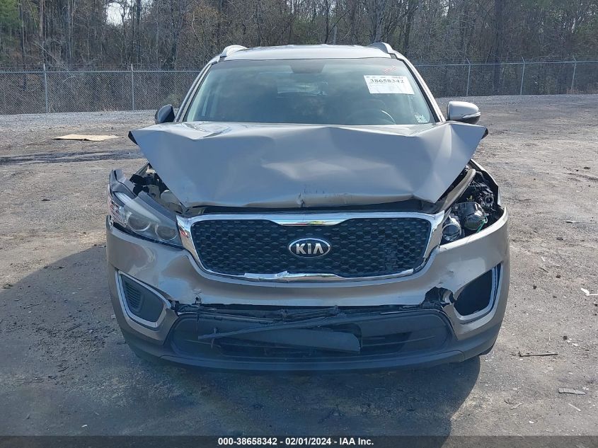 2016 KIA SORENTO LX/L - 5XYPG4A38GG020009