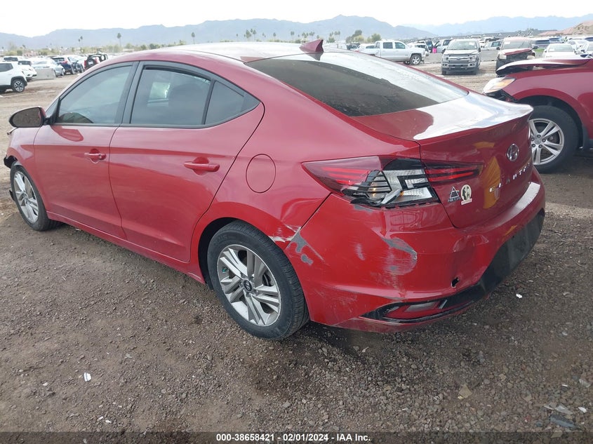 VIN KMHD84LF8LU106061 2020 HYUNDAI ELANTRA SEL/VALUE/LIMITED