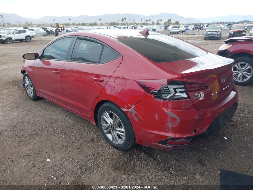 VIN KMHD84LF8LU106061 2020 HYUNDAI ELANTRA SEL/VALUE/LIMITED