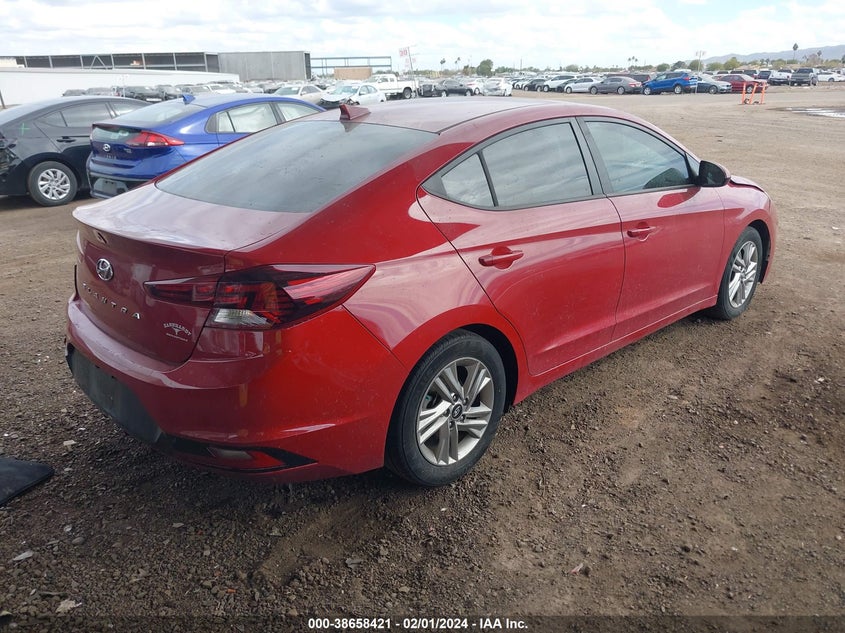 VIN KMHD84LF8LU106061 2020 HYUNDAI ELANTRA SEL/VALUE/LIMITED