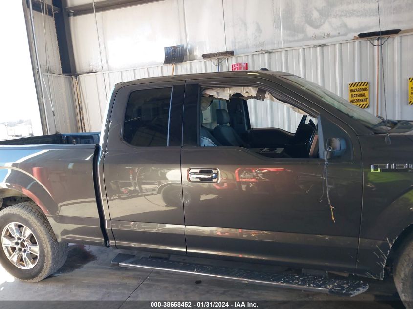 2015 FORD F-150 SUPER CAB - 1FTEX1C84FKD27166