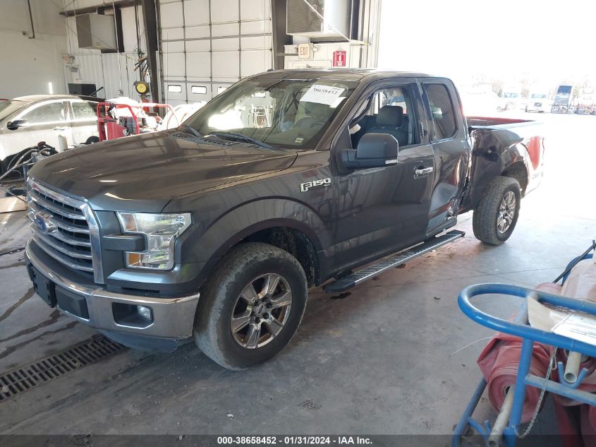 2015 FORD F-150 SUPER CAB - 1FTEX1C84FKD27166