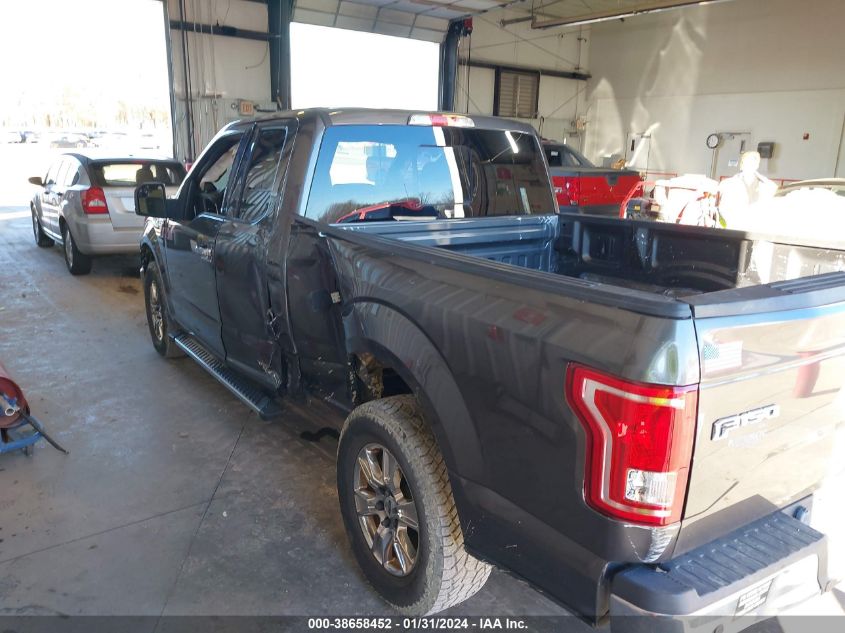 2015 FORD F-150 SUPER CAB - 1FTEX1C84FKD27166