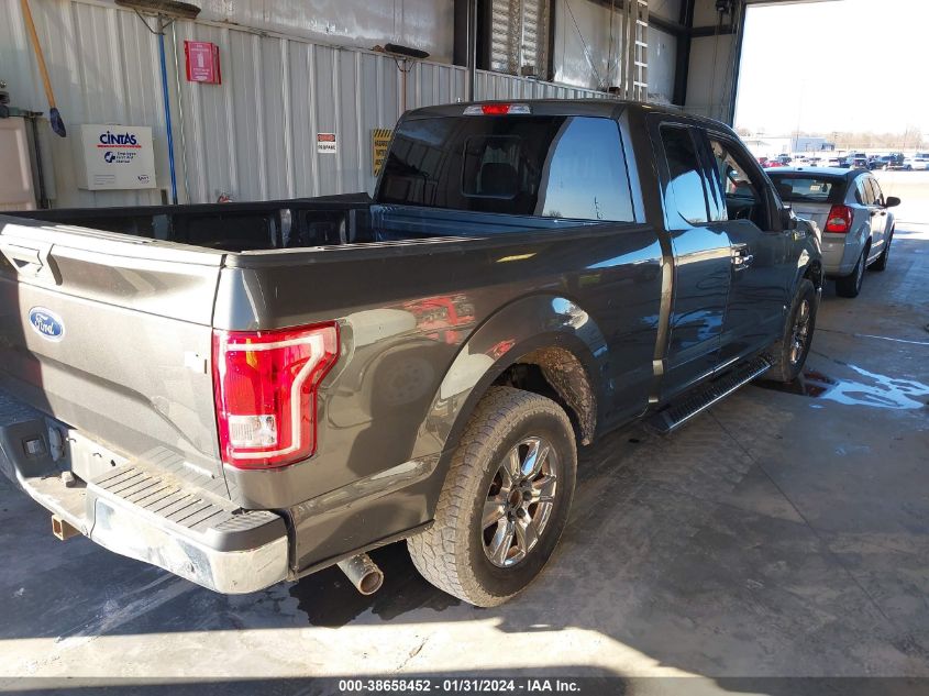 2015 FORD F-150 SUPER CAB - 1FTEX1C84FKD27166