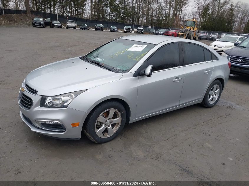 2015 CHEVROLET CRUZE 1LT AUTO - 1G1PC5SB7F7289081