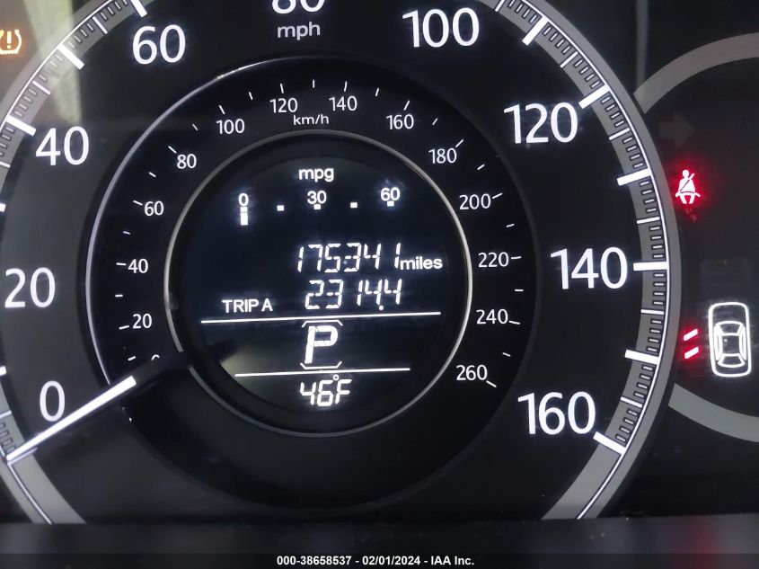 2013 HONDA ACCORD LX - 1HGCR2F34DA018924