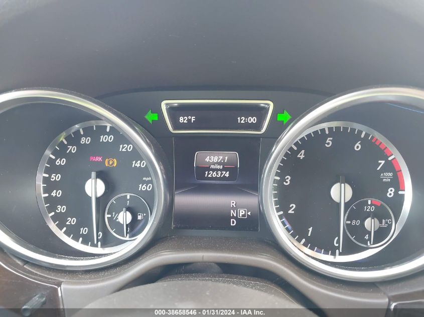 2015 MERCEDES-BENZ ML 350 - 4JGDA5JB1FA495951