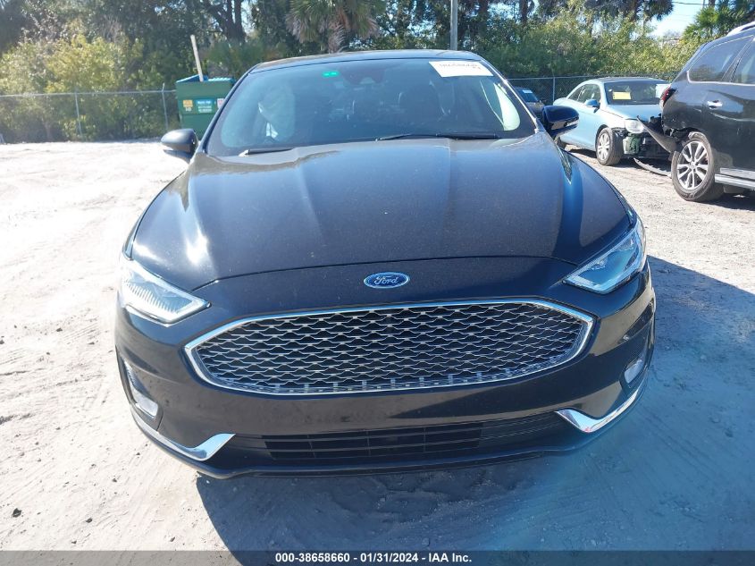 2019 FORD FUSION TITANIUM - 3FA6P0D93KR184440