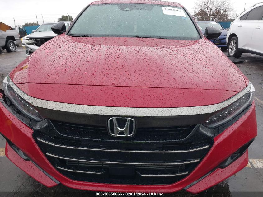 2022 HONDA ACCORD SPORT 2.0T - 1HGCV2F34NA011694
