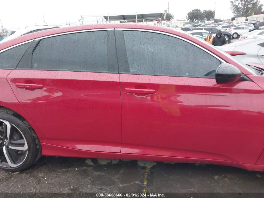 2022 HONDA ACCORD SPORT 2.0T - 1HGCV2F34NA011694