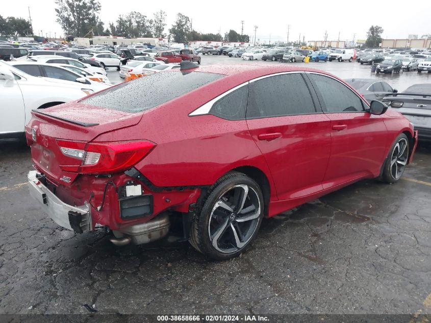 2022 HONDA ACCORD SPORT 2.0T - 1HGCV2F34NA011694