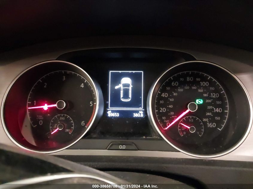 2015 VOLKSWAGEN GOLF TDI S 4-DOOR - 3VW2A7AU2FM098337