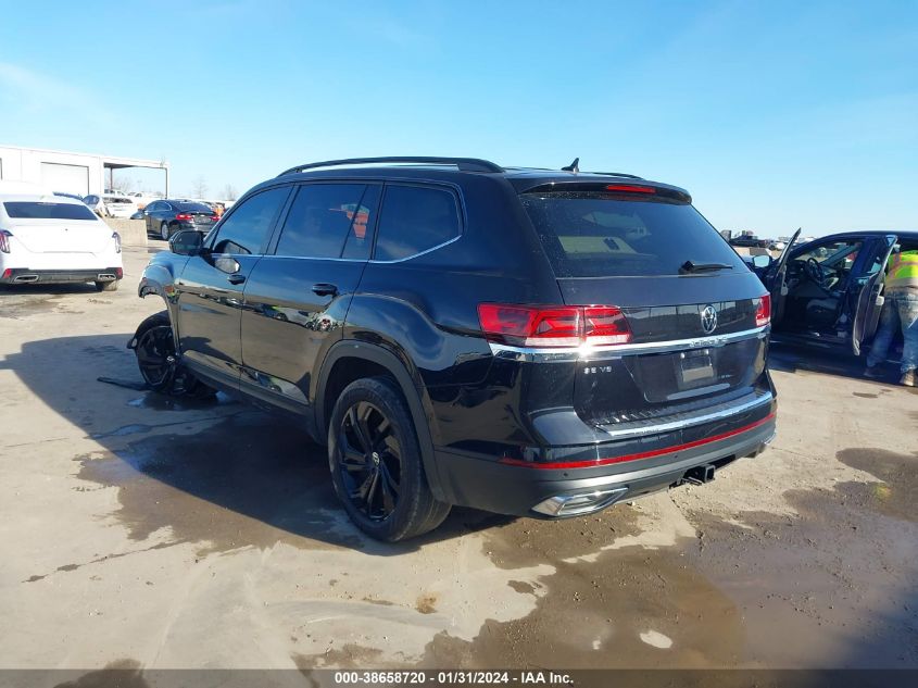 2023 VOLKSWAGEN ATLAS 3.6L V6 SE W/TECHNOLOGY - 1V2WR2CA2PC522975
