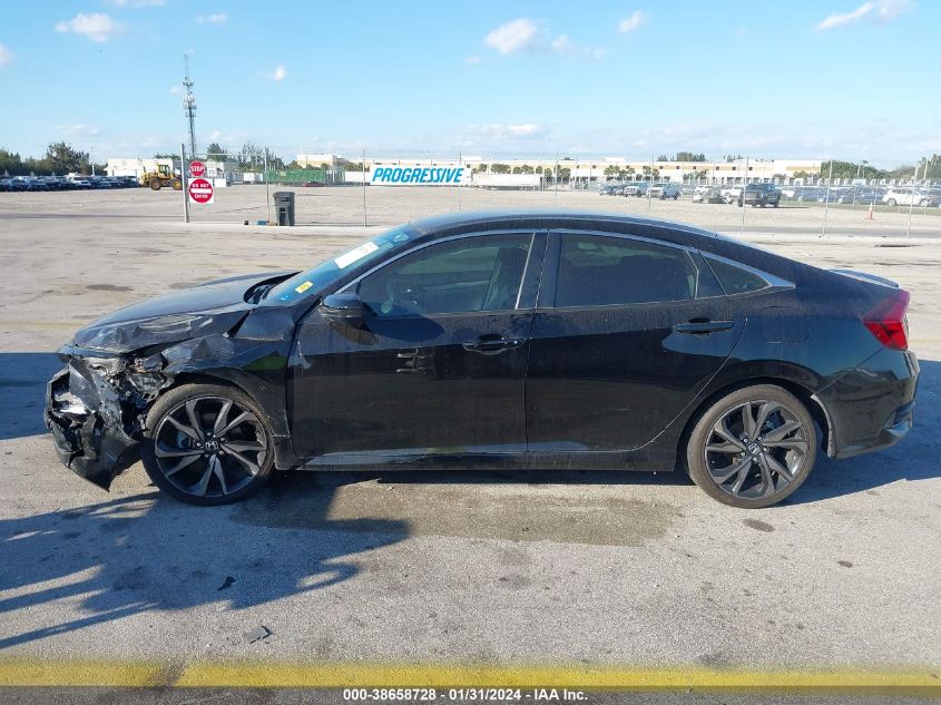 2021 HONDA CIVIC SPORT - 2HGFC2F86MH536786