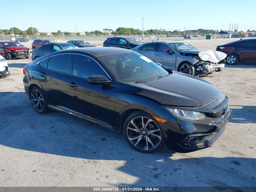 2021 HONDA CIVIC SPORT - 2HGFC2F86MH536786
