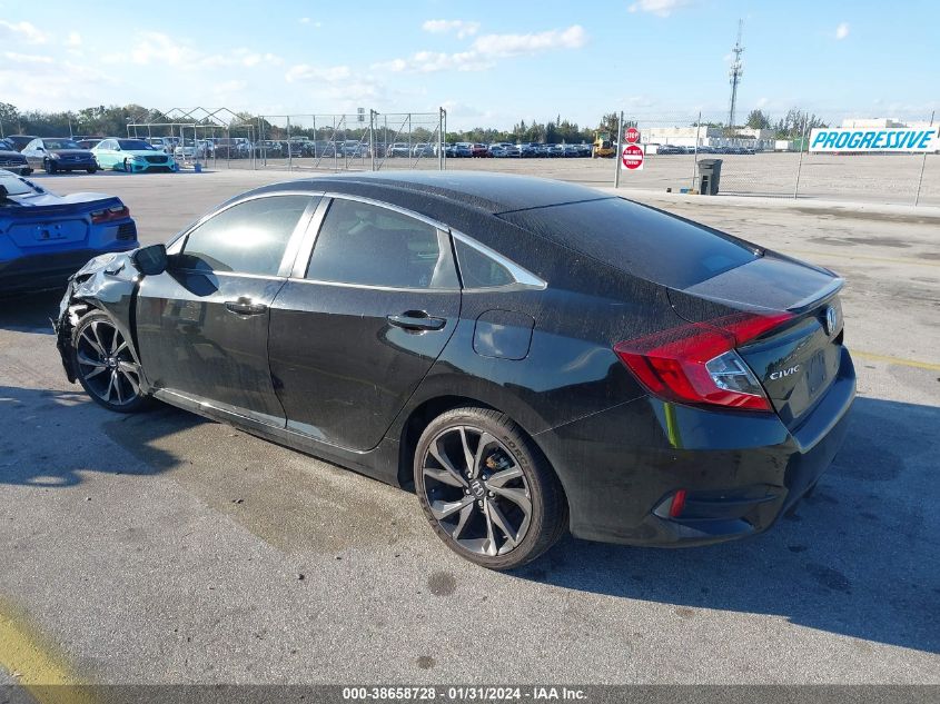 2021 HONDA CIVIC SPORT - 2HGFC2F86MH536786