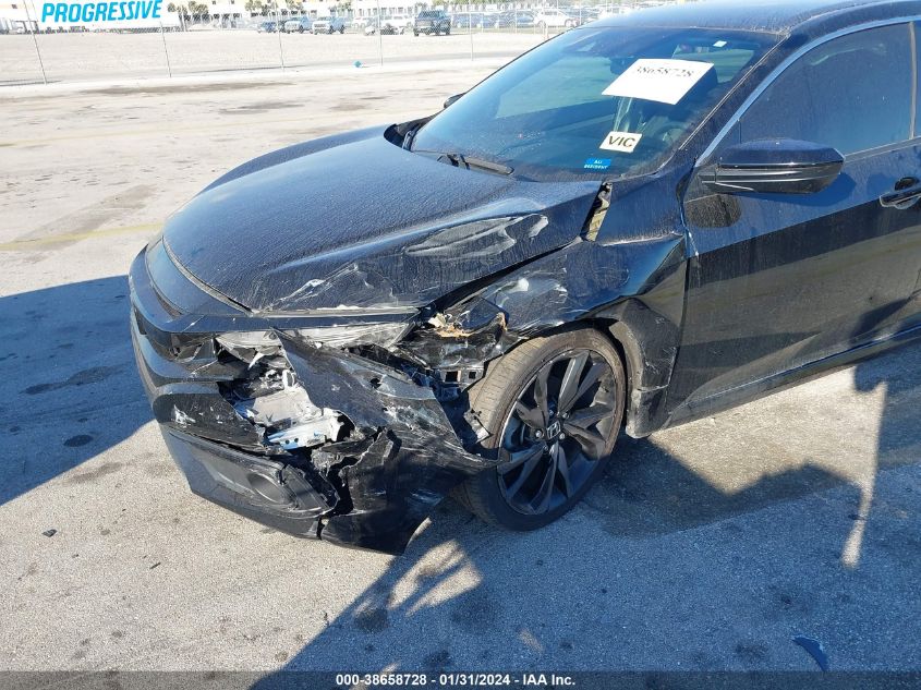 2021 HONDA CIVIC SPORT - 2HGFC2F86MH536786