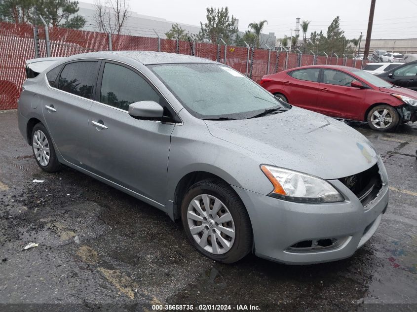 2014 NISSAN SENTRA S/SV/SR/SL - 3N1AB7AP9EY315995