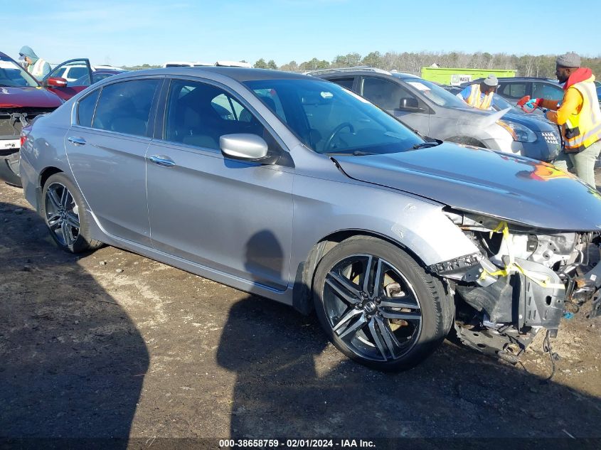 2016 HONDA ACCORD SPORT - 1HGCR2F56GA176039