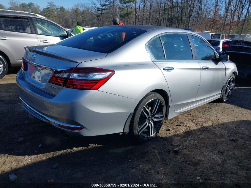 2016 HONDA ACCORD SPORT - 1HGCR2F56GA176039