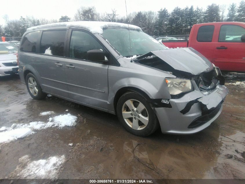 2013 DODGE GRAND CARAVAN SE - 2C4RDGBG8DR795907