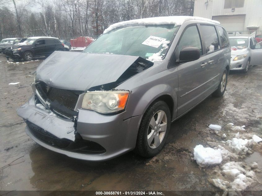 2013 DODGE GRAND CARAVAN SE - 2C4RDGBG8DR795907