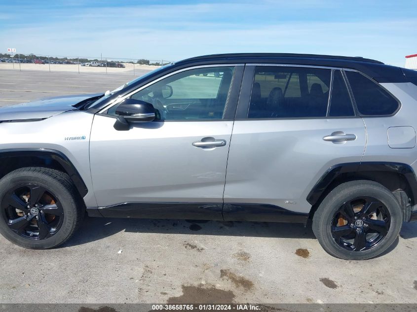 2019 TOYOTA RAV4 HYBRID XSE - 2T3EWRFV7KW004699