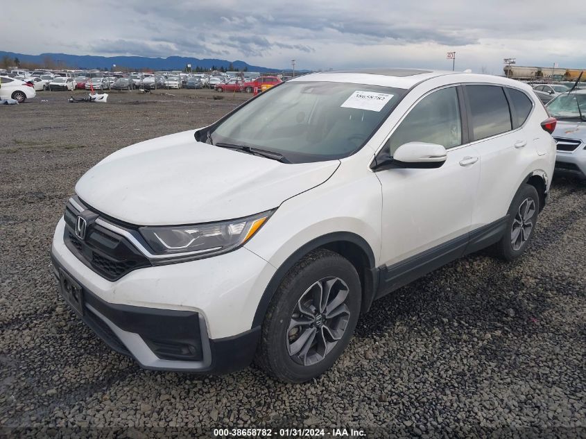 2021 HONDA CR-V AWD EX-L - 2HKRW2H88MH629381