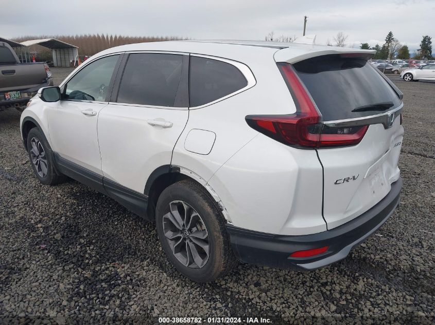 2021 HONDA CR-V AWD EX-L - 2HKRW2H88MH629381