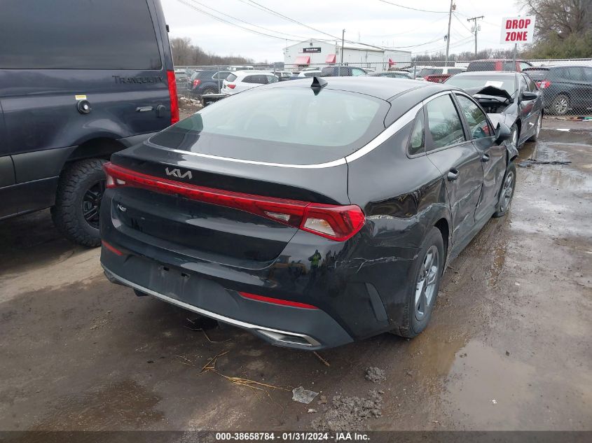 2022 KIA K5 LX - 5XXG24J2XNG099058