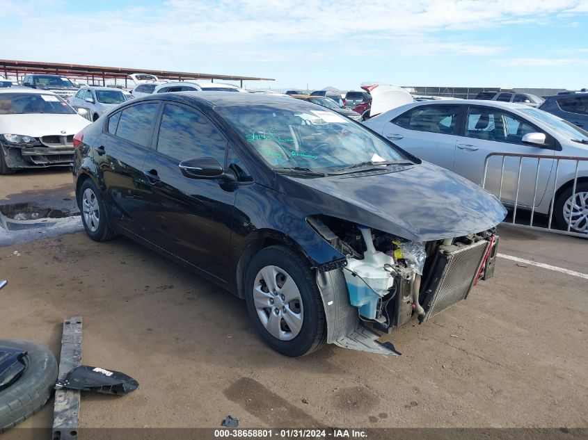 2016 KIA FORTE LX - KNAFX4A64G5497452