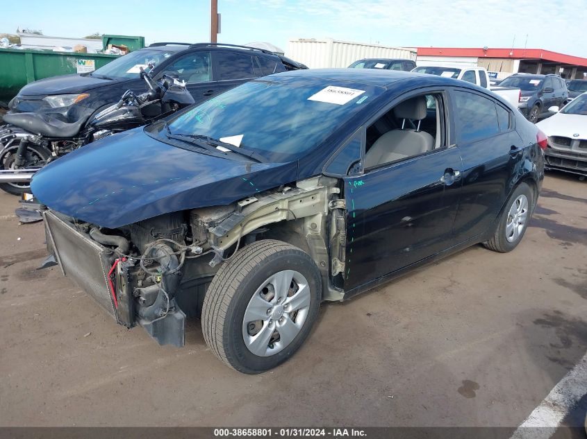 2016 KIA FORTE LX - KNAFX4A64G5497452