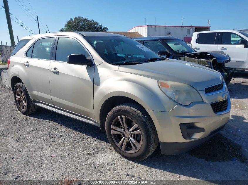 2013 CHEVROLET EQUINOX LS - 1GNALBEK3DZ116237