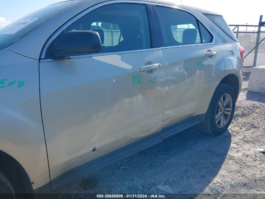 2013 CHEVROLET EQUINOX LS - 1GNALBEK3DZ116237
