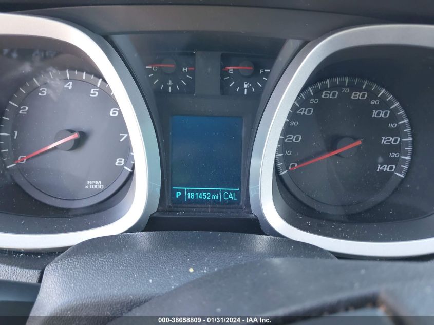 2013 CHEVROLET EQUINOX LS - 1GNALBEK3DZ116237