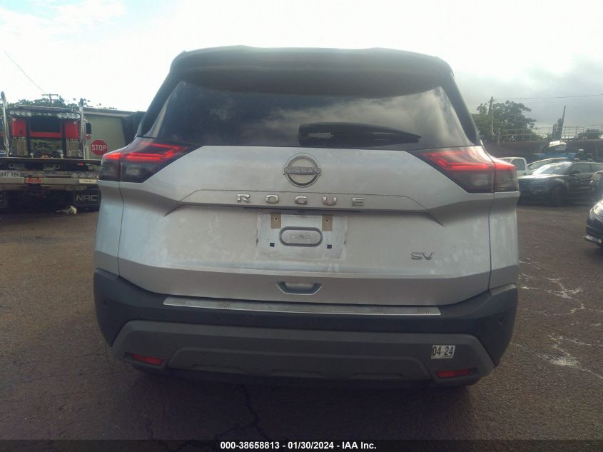 2022 NISSAN ROGUE SV FWD - 5N1BT3BA6NC680916