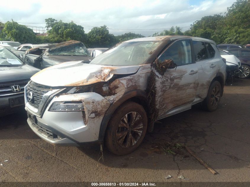 2022 NISSAN ROGUE SV FWD - 5N1BT3BA6NC680916