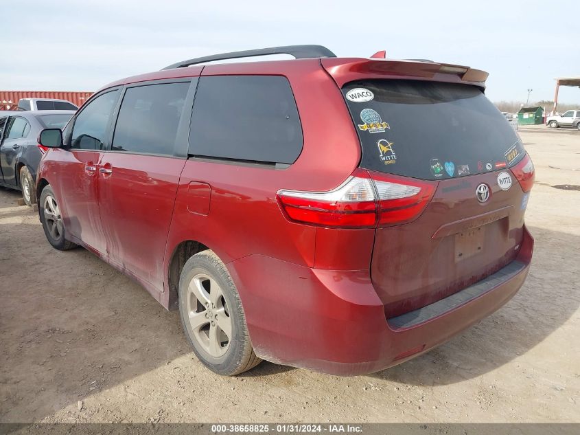 2019 TOYOTA SIENNA LE 8 PASSENGER - 5TDKZ3DC4KS966596