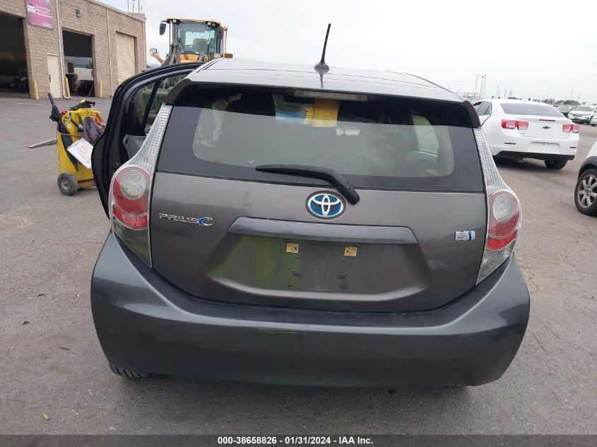 2013 TOYOTA PRIUS C THREE - JTDKDTB33D1547933