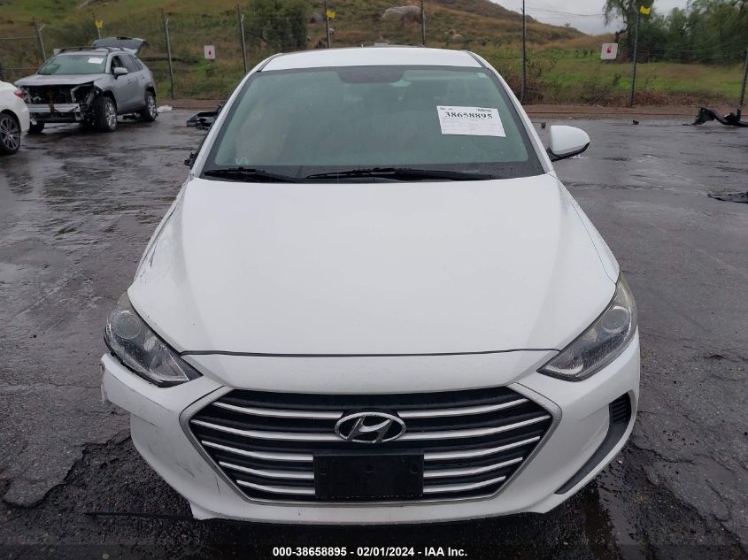 2018 HYUNDAI ELANTRA SEL/VALUE/LIMITED - 5NPD84LF8JH269739