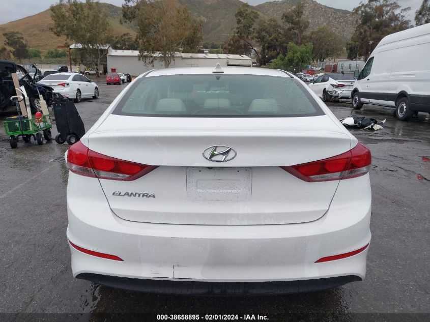 2018 HYUNDAI ELANTRA SEL/VALUE/LIMITED - 5NPD84LF8JH269739