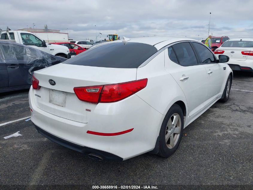 2015 KIA OPTIMA LX - KNAGM4A76F5557722