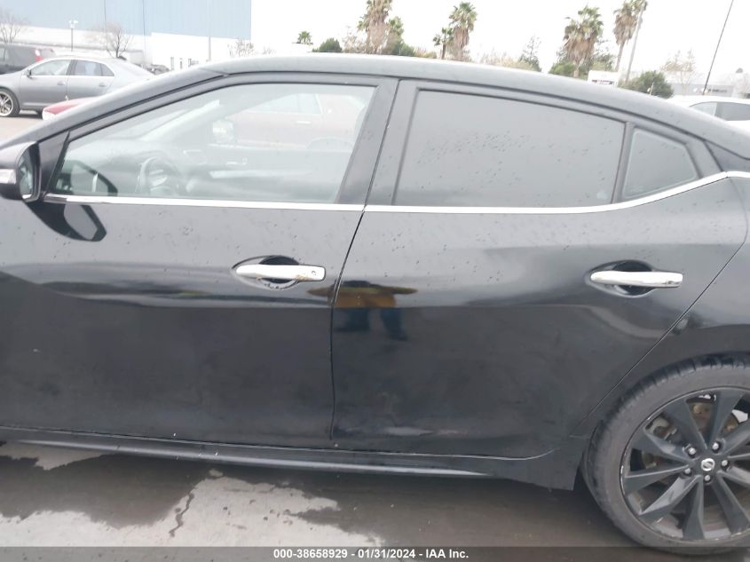 2016 NISSAN MAXIMA 3.5 SR - 1N4AA6AP2GC902986